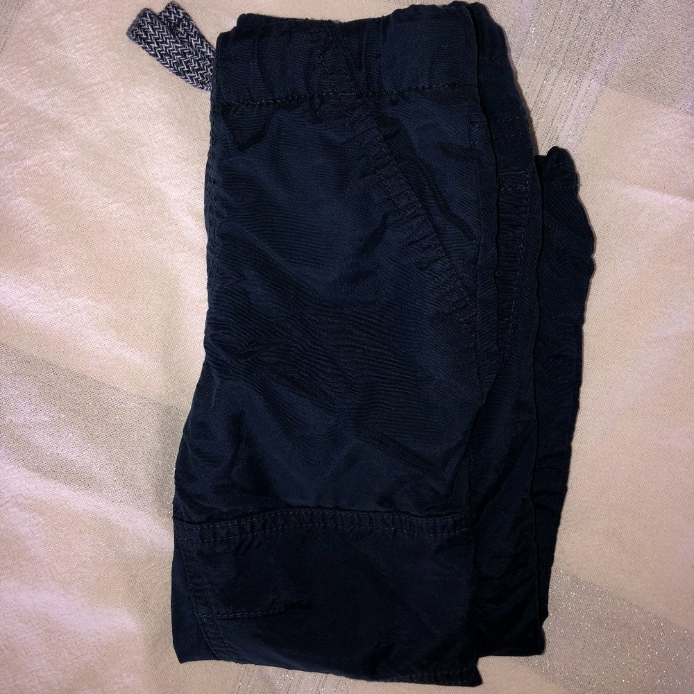 Navy Lined Joggers